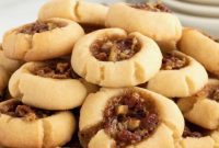 Pecan Pie Bliss Thumbprint Cookies