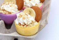 Hidden Treasure Banana Pudding Cups