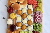 Craft Your Own Burger Platter