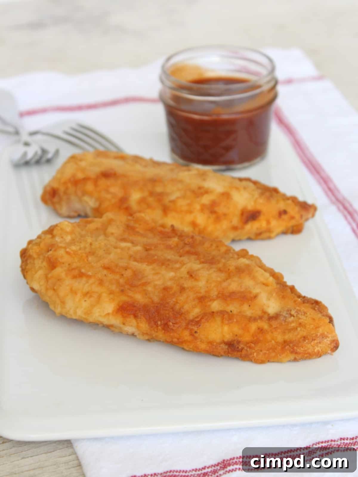 Crispy Oven BBQ Chicken 1 featured 1203