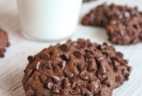 Decadent Double Chocolate Chip Cookies
