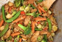Vibrant Sweet and Spicy Wok Toss