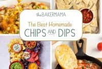 Homemade Chip and Dip Delights