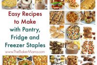 Easy Meals from Your Kitchen Staples