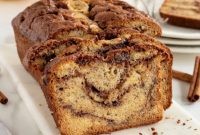 Marbled Cinnamon Banana Loaf
