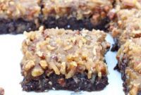 Decadent Salted Caramel German Chocolate Brownies