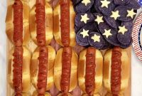 Star-Spangled Hot Dog Spread