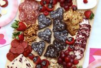 A Galentine’s Board with Decadent Dark Chocolate Fudge