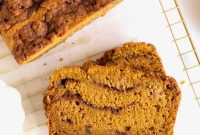 Marbled Cinnamon Pumpkin Loaf