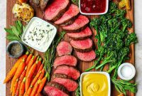 Gourmet Roasted Beef Tenderloin Board