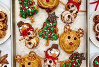 Christmas Cookie-Cutter Cinnamon Rolls