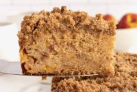 Juicy Peach Crumb Cake