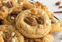 Dreamy Smores Pudding Cookies