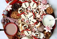 Festive Hot Chocolate Board and Snowman Scotcheroos