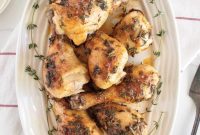 Golden Glazed Honey Herb Drumsticks