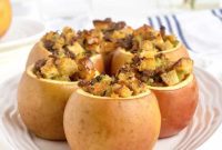 Savory Sausage-Stuffed Baked Apples