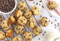 Bite-Sized Banana Chocolate Chip Muffins