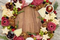 Festive Charcuterie Wreath