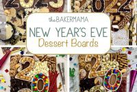 Sweet New Year’s Eve Dessert Board