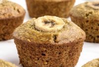 Your Go-To 5-Ingredient Flourless Banana Muffins