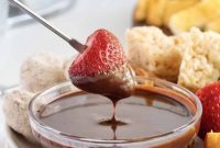 Quick and Easy Chocolate Fondue
