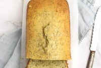 Zesty Lemon Poppy Seed Loaf