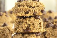 Effortless 4-Ingredient Steel Cut Oat Cookies