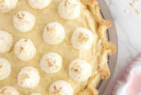 Velvety Coconut Dream Pie