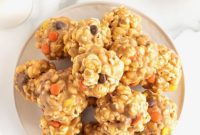 Irresistible Peanut Butter Popcorn Bites