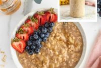 Irresistible Peanut Butter Overnight Oats
