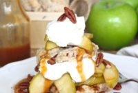 Gourmet Caramel Apple Pecan Shortcakes