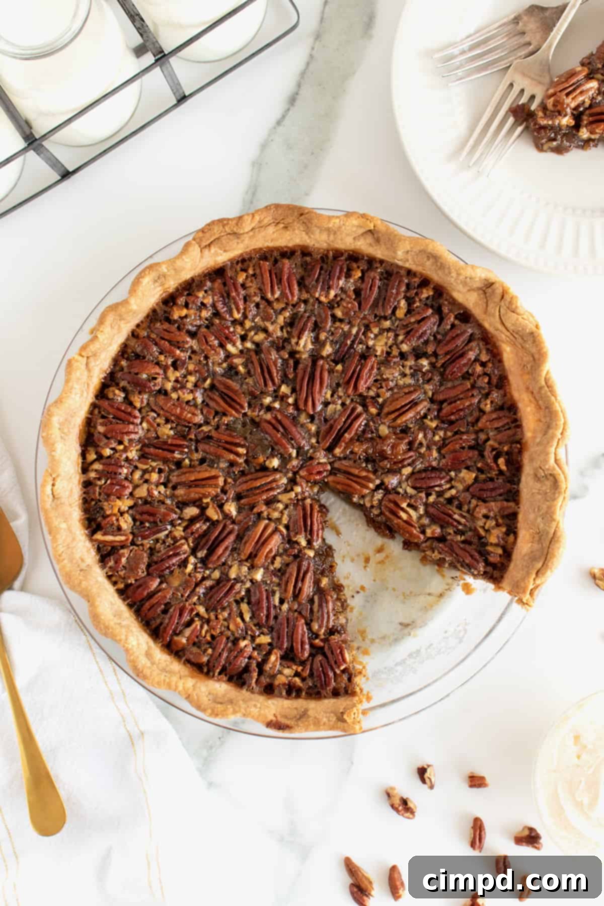 Grandma's Signature Pecan Pie 1 featured 24397