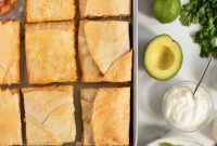 Chicken Fajita Sheet Pan Melts