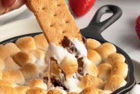 Easy Skillet S’mores Dip