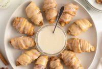 Cinnamon Glazed Sausage Rolls