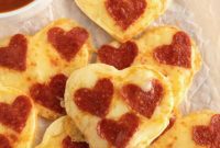 Sweetheart Tortilla Pizzas