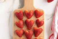 Making Perfect Strawberry Hearts