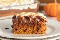 Toasted Pumpkin S’mores Bake