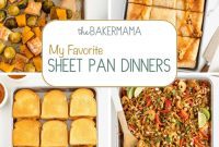 Delicious One-Pan Dinners