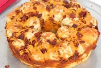 Savory Bacon Cheddar Pull-Apart Bread