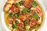 Velvet Burrata Caprese Board