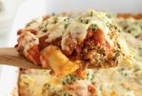 Baked Ravioli Lasagna