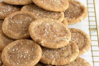 Nutty Brown Butter Salted Snickerdoodles