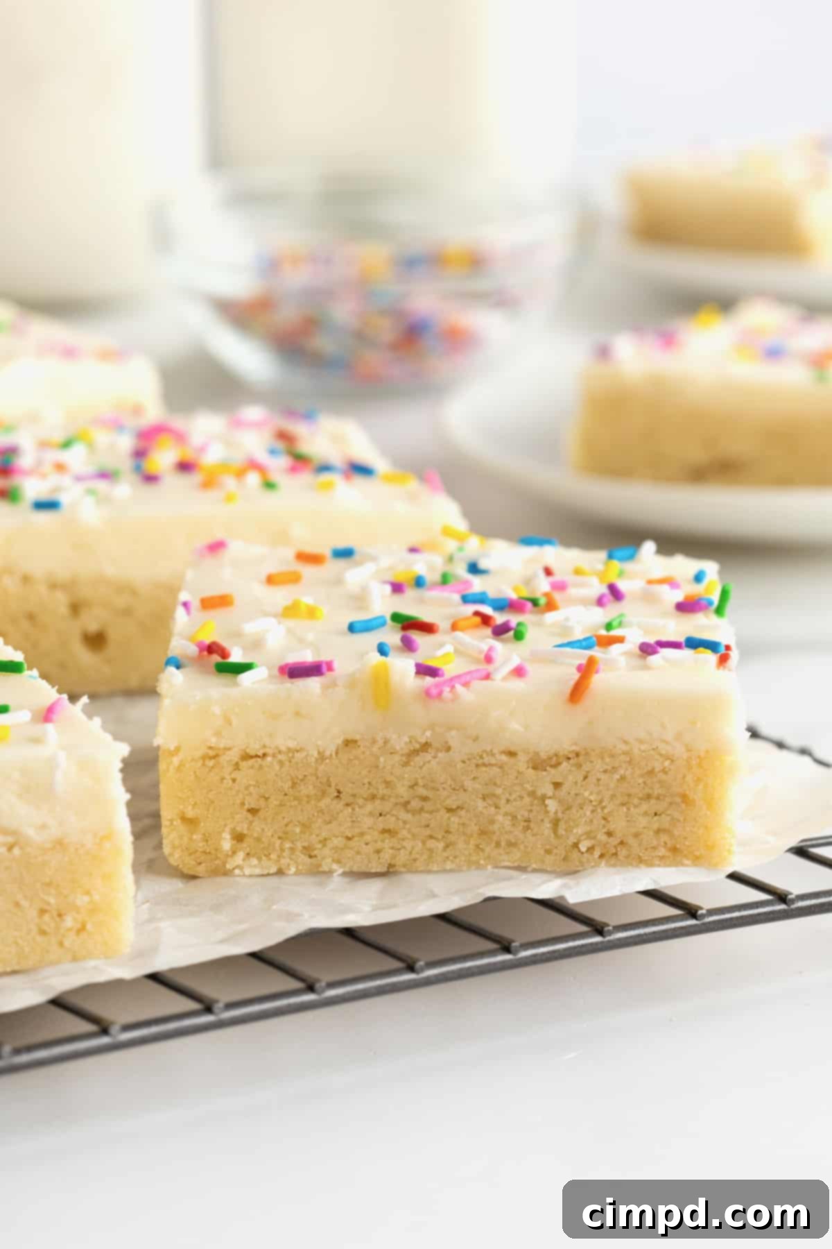 Soft Frosted Sugar Cookie Bars 1 featured 30484