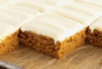 Spiced Pumpkin Slab Cake