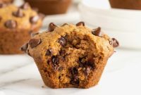 Harvest Pumpkin Chocolate Chip Muffins