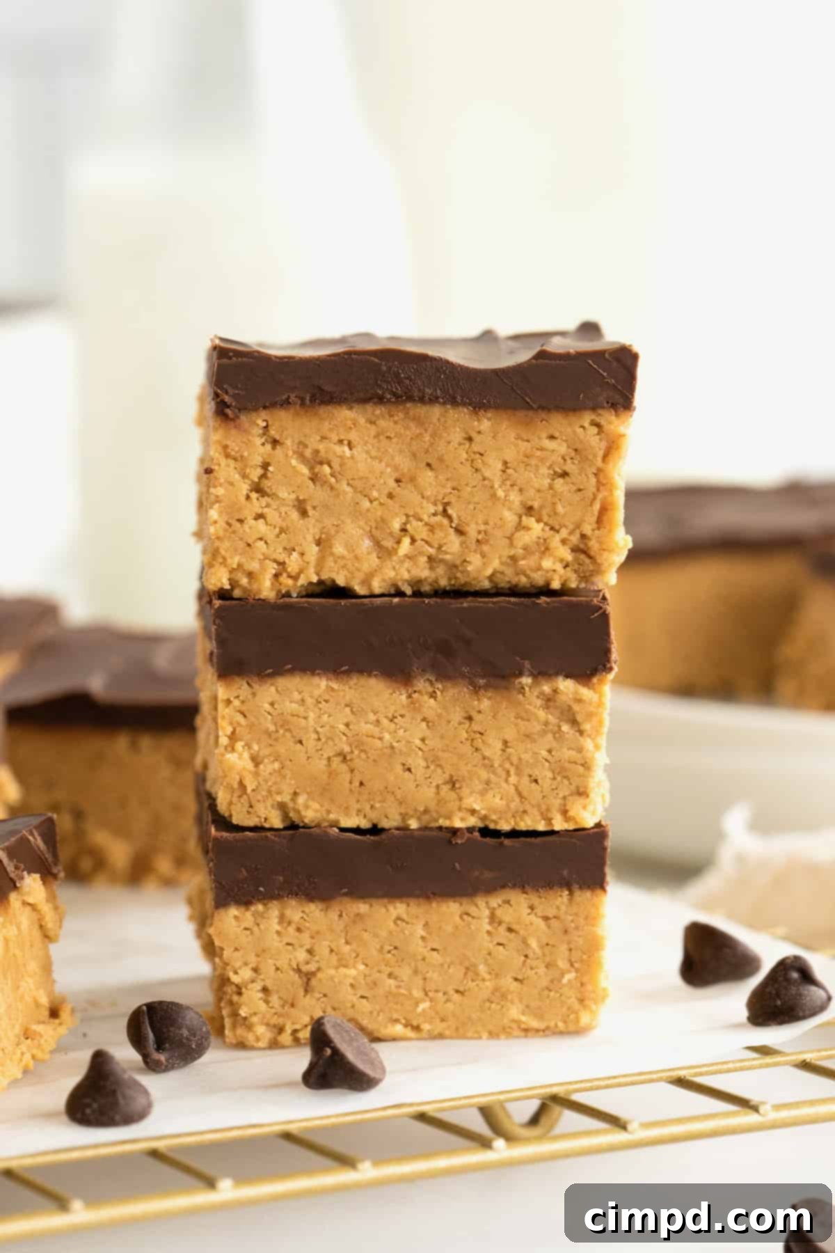 No Bake Peanut Butter Chocolate Bliss 1 featured 31878