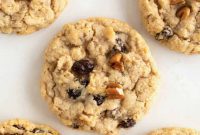 Pecan Oatmeal Raisin Cookies