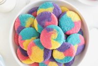 Vibrant Swirl Sugar Cookies