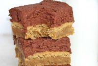 Decadent Brownie Batter Peanut Butter Bars